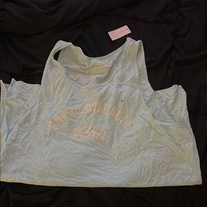 American Eagle Light Blue Tank Top